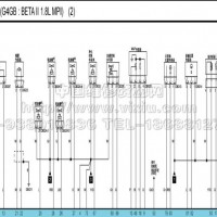 2012北京现代悦动1.8电路图维修资料