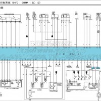 2012北京现代I30 1.6L电路图维修资料