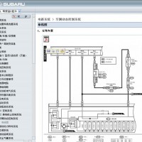 2009款斯巴鲁FORESTER森林人维修资料手册