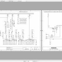 沃尔沃卡车客车巴士电路图电气线路图英文PDF电子书