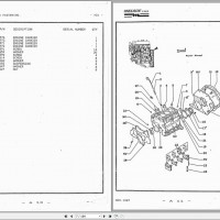 山猫挖掘机X125备件目录零件手册零部件图册