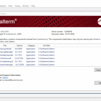 康明斯Calterm v 5.7.0.022 2022安装+激活
