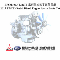 道依茨发动机零件图册道依茨发动机BF6M1013 T2&T3零部件手册中文中文中英双语版