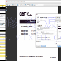 [05.2022]卡特彼勒叉车电子配件目录美国版 CAT MCFA USA EPC