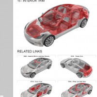 2021-2023年特斯拉Model X Y S 3整车电路图