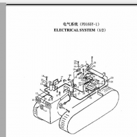 上海彭浦推土机PD165-165YS零件手册电子配件目录PDF