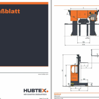 Hubtex德国胡比特克斯叉车电子配件目录零件手册零件图册维修手册二合一