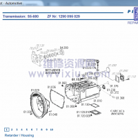 2023年5月ZF汽车卡车变速箱转向系统电子配件目录