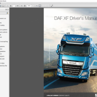 DAF卡车XF-CF Euro6车间维修手册、零件图册和诊断手册