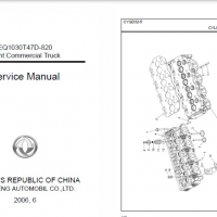 国产东风商用车东风卡特东风牵引车东风发动机东风拖拉机系列零件图册维修手册