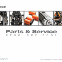 2020年11月皇冠叉车配件目录维修资料Crown Forklift Parts and Service Resource Tool V5