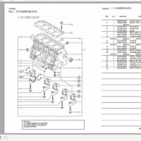 2022年洋马柴油机零件目录零件图册PDF 345MB