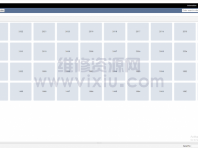 2024年克莱斯勒 菲亚特 电子配件目录 FCA EPC5 全球版图2