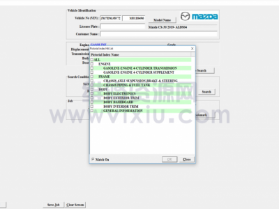 2022年11月马自达汽车电子目录 马自达配件目录通用版   Mazda General EPC图2