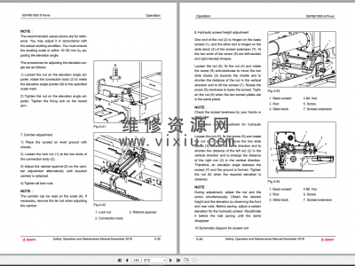 2.95GB三一机械三一集团操作和维护手册、电气和液压原理图、零件手册图3