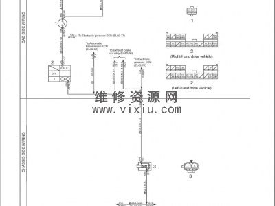日野500系列FC3J GD1J FG1J GH1J FM1J FM2P车间手册电路维修资料图3