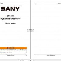 三一挖掘机SY750H维修手册2021版